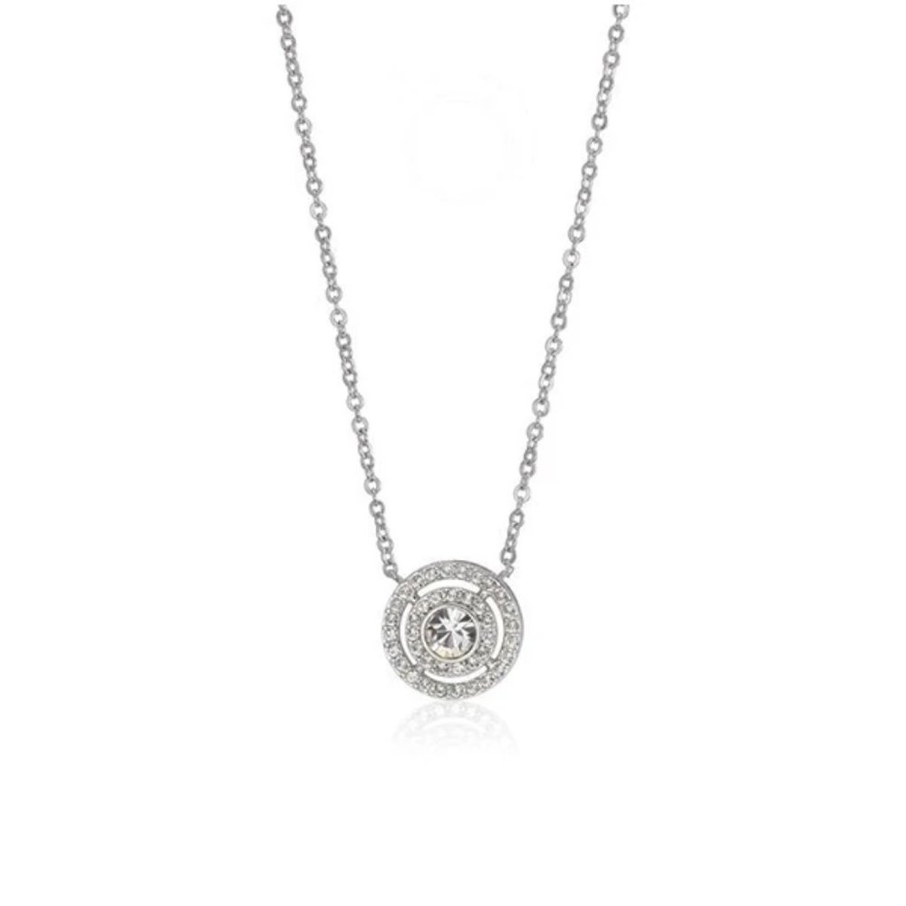 Nic & Syd Swarovski Vintage Halo Pendant Necklace